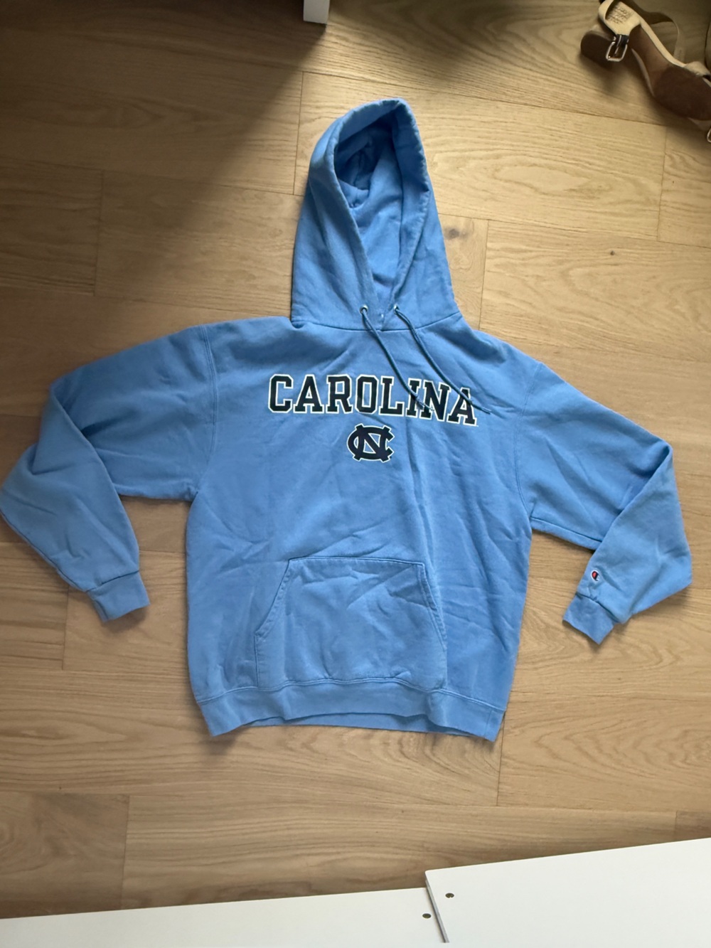 Champion Carolina UNC Light Blue Hoodie